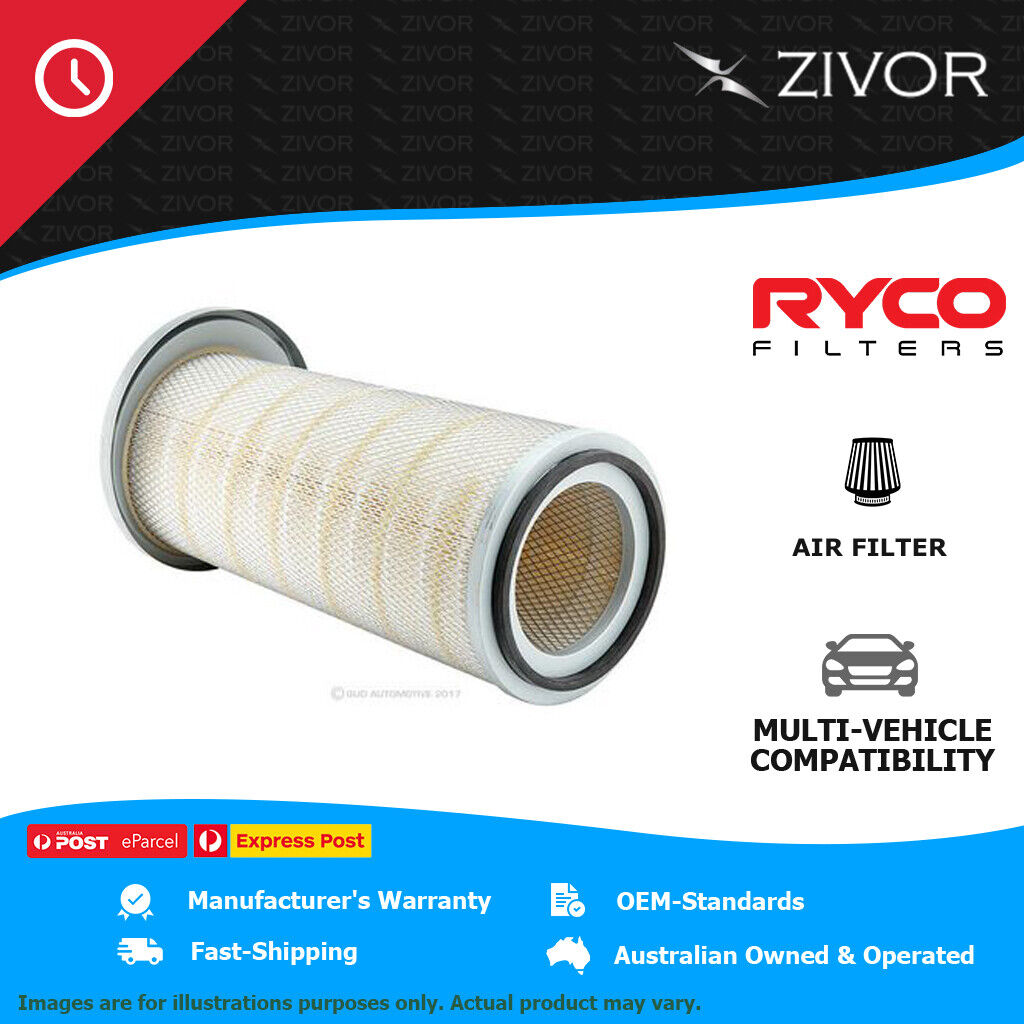 New RYCO Air Filter - Heavy Duty For MACK TRIDENT AB/AF 12.8L MP8 HDA5986