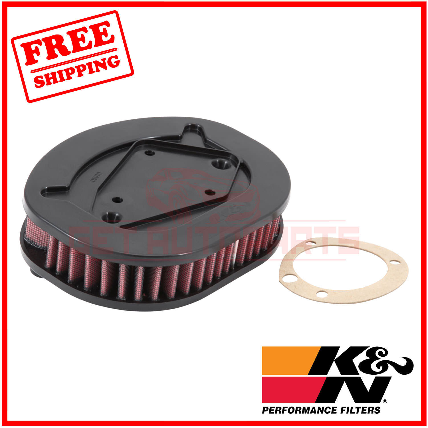 K&N Replacement Air Filter for Harley Davidson XL1200C Sportster 1200 2014-2019