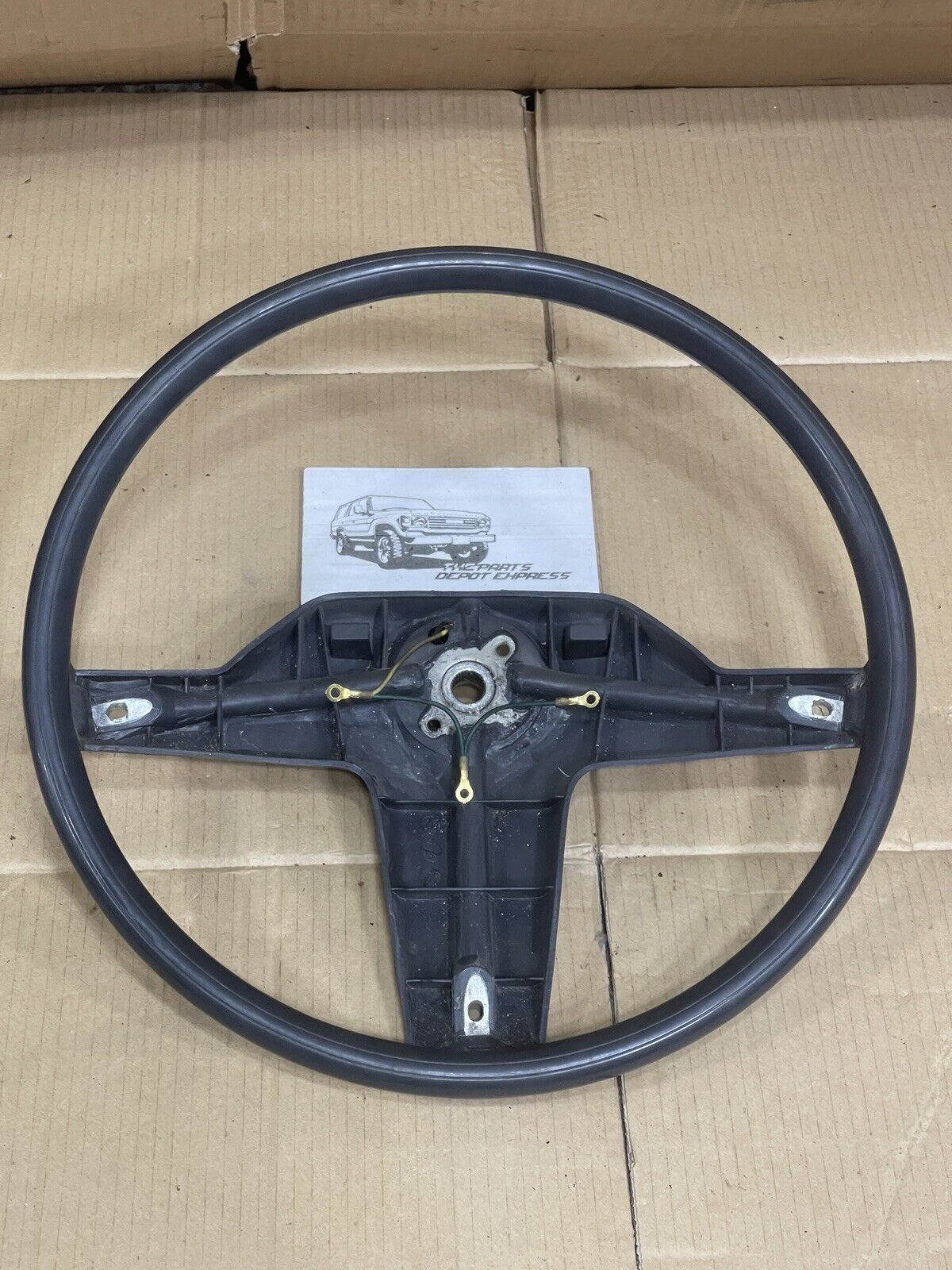Steering Wheel Gray 1980-1987 Toyota Land Cruiser OEM 4510022160 45100-22160