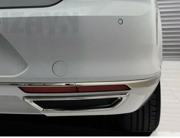 VW Passat B8 Chrome Exhaust Outlet View DIFFUSER Deflector Frame high quality