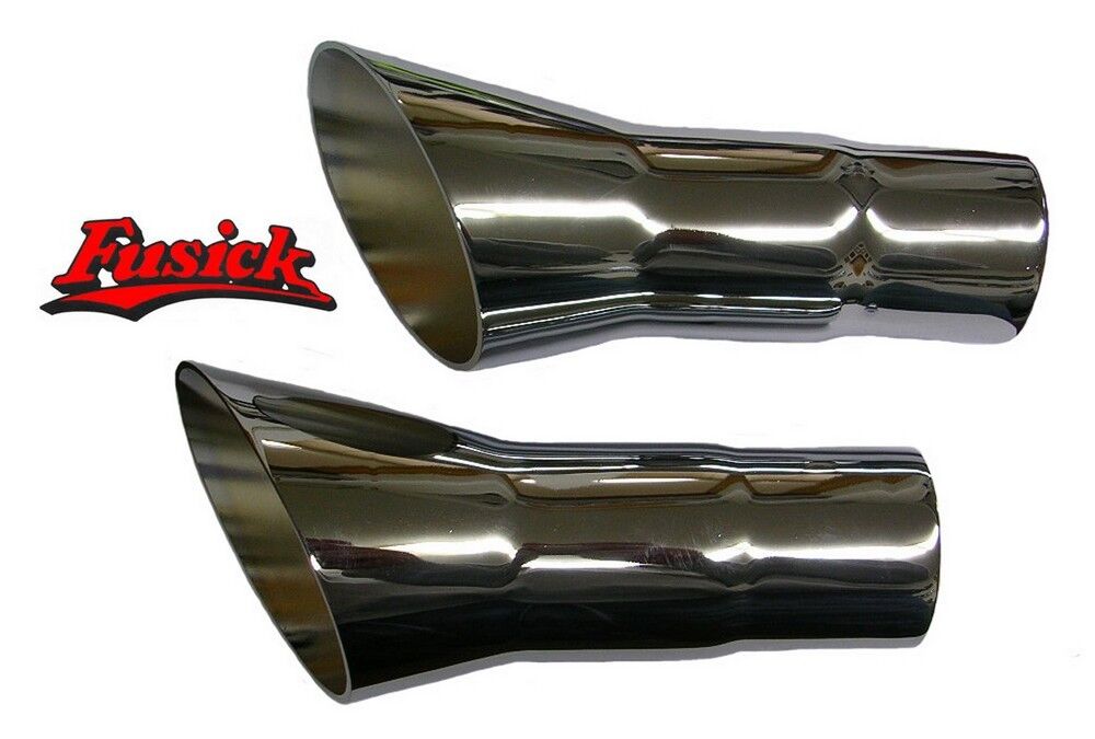 1968-1972 Olds Cutlass 442 Exhaust Tailpipe Trumpet Set (pair)