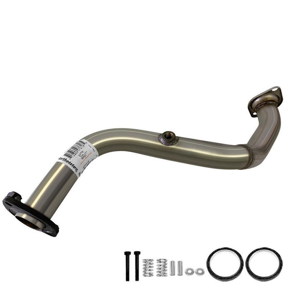 Exhaust Front Pipe  compatible w/ : 06-2012 Toyota Rav4 2.4L 2.5L