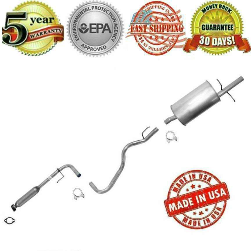 Fits 2006-2011 Chevrolet HHR 2.2L Resonator Pipe Muffler Exhaust System Kit