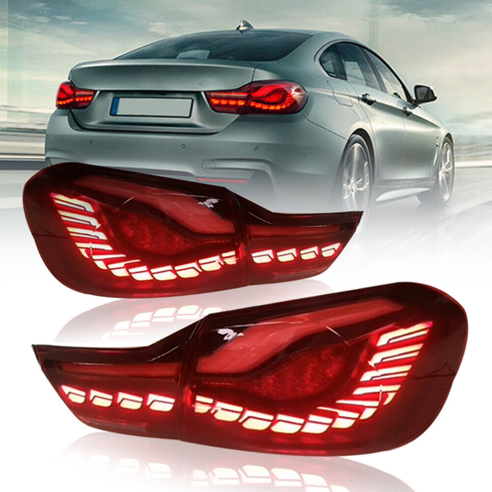 LED Tail Lights Fit For 2014-2020 BMW 4-Series M4 F32 F33 F36 F82 F83 Rear Lamps