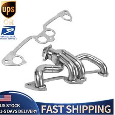 Fit 1991-2002 Jeep Wrangler TJ&YJ 2.5L Exhaust Headers Manifold System Kit SR6Ng picture