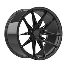 4 HP1 19 inch STAGGERED Gloss Black Rims fits CADILLAC CTS SEDAN 2008 picture