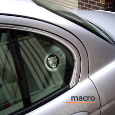 S.Steel Chrome Rear Quarter Window Trim for Jaguar X-Type Saloon (2001-2009) picture