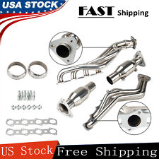EXHAUST/MANIFOLD STAINLESS STEEL HEADER FOR FORD F150/LOBO 5.4L V8 PICKUP 97-04 picture