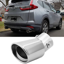 For Honda CR-V Silver Exhaust Pipe Tail Muffler Tip Stainless Steel Adjustable picture