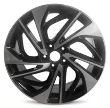 New 19x7.5 inch Wheel for Hyundai Tuscon 19-21 Black Machined Face Alloy Rim picture