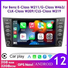 For Mercedes Benz E-W211 E320 E500 E350 CLS-W219 Android12 CarPlay Radio Stereo picture