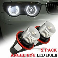 FOR BMW 525i 530i 745Li 745i 760Li X5 X3 6000K LED ANGEL EYE MARKER LIGHT BULBS picture
