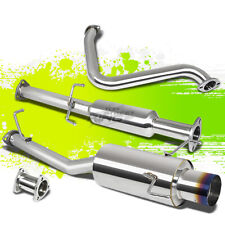 SINGLE PATH STAINLESS CAT CATBACK EXHAUST FOR 97-01 HONDA PRELUDE BB6 H22A4 picture