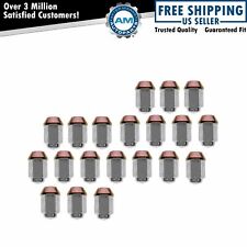 Wheel Lug Nut Cap Style Kit Set for Chevy GMC Ford Lincoln Mercury picture