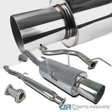 Fits 94-01 Acura Integra GSR Polished S/S Racing Catback Exhaust Muffler System picture