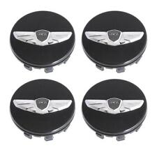 4x NEW Black Wings Wheel Center Hub Caps for Genesis Coupe 18