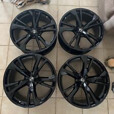 New 2009-20 Nissan 370z 19in OEM Forged Rays Front/Rear Set With Like New Tires picture