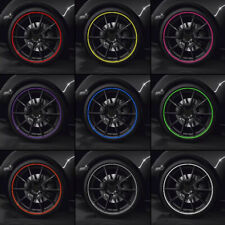 26Ft Car Wheel Hub Rim Edge Protector Rubber Ring Tire Guard Sticker Line Strip picture