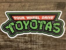 2.5 X6 Inch Toyota Mutant Ninja Style Decal Fits Toyota Tacoma 4Runner picture
