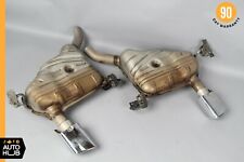 07-09 Mercedes X164 GL450 GL550 Exhaust Muffler Mufflers Left & Right Pipe OEM picture