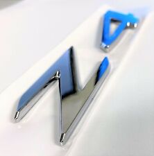 CHROME Z4 FIT BMW Z-4 REAR TRUNK NAMEPLATE EMBLEM BADGE NUMBERS DECAL NAME picture