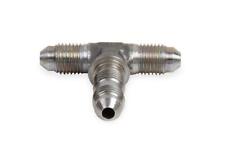Earl's -6 AN Bulkhead Tee - Stainless Steel Air and Fuel Delivery Fuel Hose Fitt picture