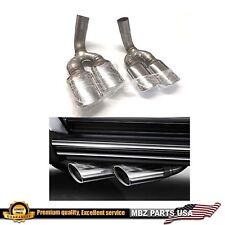 G63 Muffler Tips G500 G550 Chrome Dual Exhaust G-Wagon Logo Pipe High Quality picture