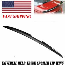 Fit For Porsche Macan SUV 2014-2017 Carbon Fiber Look Rear Trunk Spoiler Wing picture