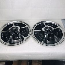 2 OEM MOPAR 1968-1970 DODGE DART CHARGER SUPER BEE HUBCAPS MAG WHEEL COVERS picture