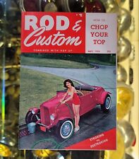 Hot ROD & CUSTOM Cars 1954 Blackie Gejeian T roadster 1939 Ford How to CHOP TOPs picture