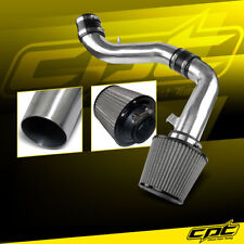 For 03-08 Tiburon 2.7L V6 Polish Cold Air Intake + Stainless Steel Filter picture