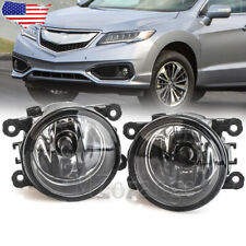 Front Bumper Fog Light Lamps For Acura RDX 10-18  PAIR Replacement 33900-T0A-A01 picture