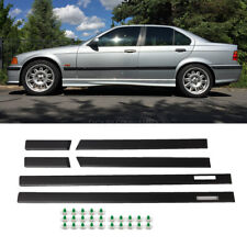 BODY SIDE MOULDING TRIM for 92-98 BMW E36 M3 style 3-SERIES SEDAN (4 DOOR only） picture