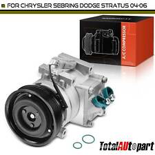 New AC Compressor with Clutch for Chrysler Sebring Dodge Stratus 2004-2006 HS15 picture