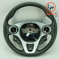 C453 16-17 Smart Fortwo Steering Wheel Black SW259 picture