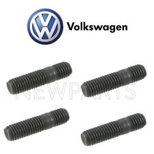 For VW Beetle GTI Jetta Set Of 4 Turbo Exhaust Manifold Mounting Studs 10x28mm picture
