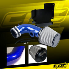 For 08-13 BMW 128i E82/E88 3.0L 6cyl Blue Cold Air Intake + Black Filter Cover picture