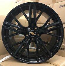20'' inch ZL1 Wheels Gloss Black with Tires fit Chevy Camaro 20X10 20X11 LS SS picture