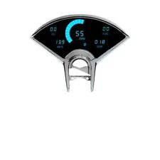 1955-1956 Bel Air Digital Gauges Teal LED Intellitronix DP1101T Made In USA picture