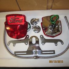 1953-56 Ford F100 stainless light kit, right & left pair with Ford script. picture
