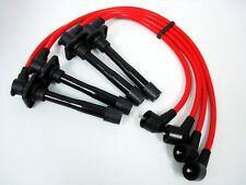 VMS RACING 95-99 TOYOTA TERCEL 10.2MM 10.2 MM SPARK PLUG WIRES SET RED picture