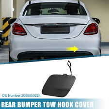 Rear Bumper Tow Hook Cover 2058850224 for Mercedes-Benz C300 C400 2015 Black picture