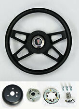 69-93 Firebird Grand Prix GTO Tempest 13 1/2 black black 4 spoke steering wheel picture