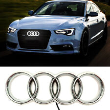Car Led Grill Front Logo Emblem Light For Audi A1 A3 A4 A5 S3 A6 27CM Glowing picture