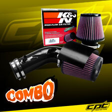 For 09-14 Maxima 3.5L V6 Black Cold Air Intake + K&N Air Filter picture