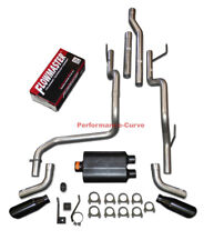 Dual Exhaust Kit Flowmaster Super 44 Aggressive Fits 03-12 Dodge Ram 2500 3500 picture
