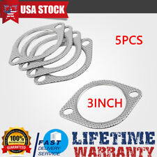 Exhaust Gasket  Flange High Temperature Gasket Fire Ring 5PCS 3 