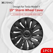 1PCS Hubcap for Tesla Model Y Storm Wheel Cover 19 inch Left Hubcap Full Cover picture