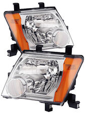 For 2005-2012 Nissan Xterra Headlight Halogen Set Driver and Passenger Side picture