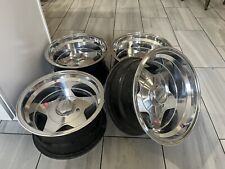 Eagle Alloy 15x8 028 5-Star Polished w/ Center Caps 5x5 Lug Pattern picture